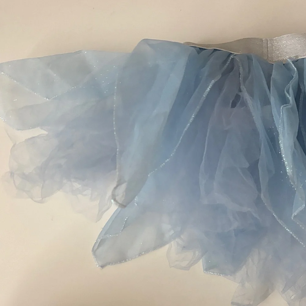 Best Fairy Dust Wishes Blue Tutu with Silver Band - Picture 6 of 8